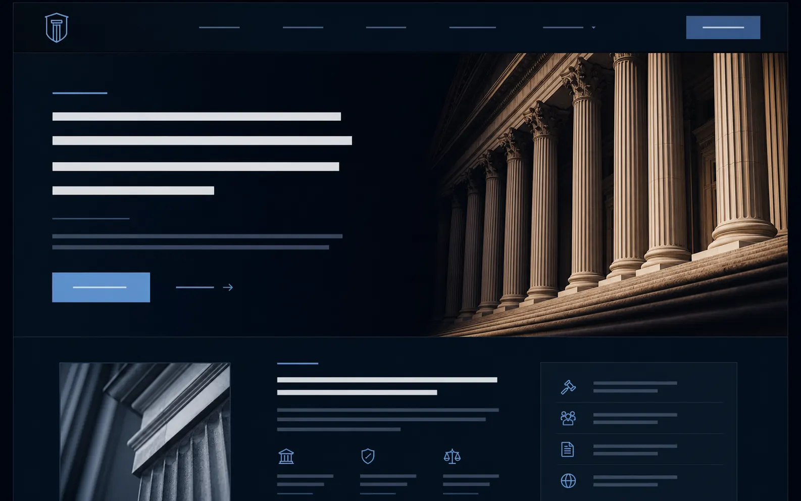 Poslije — premium web koncept advokatske kancelarije