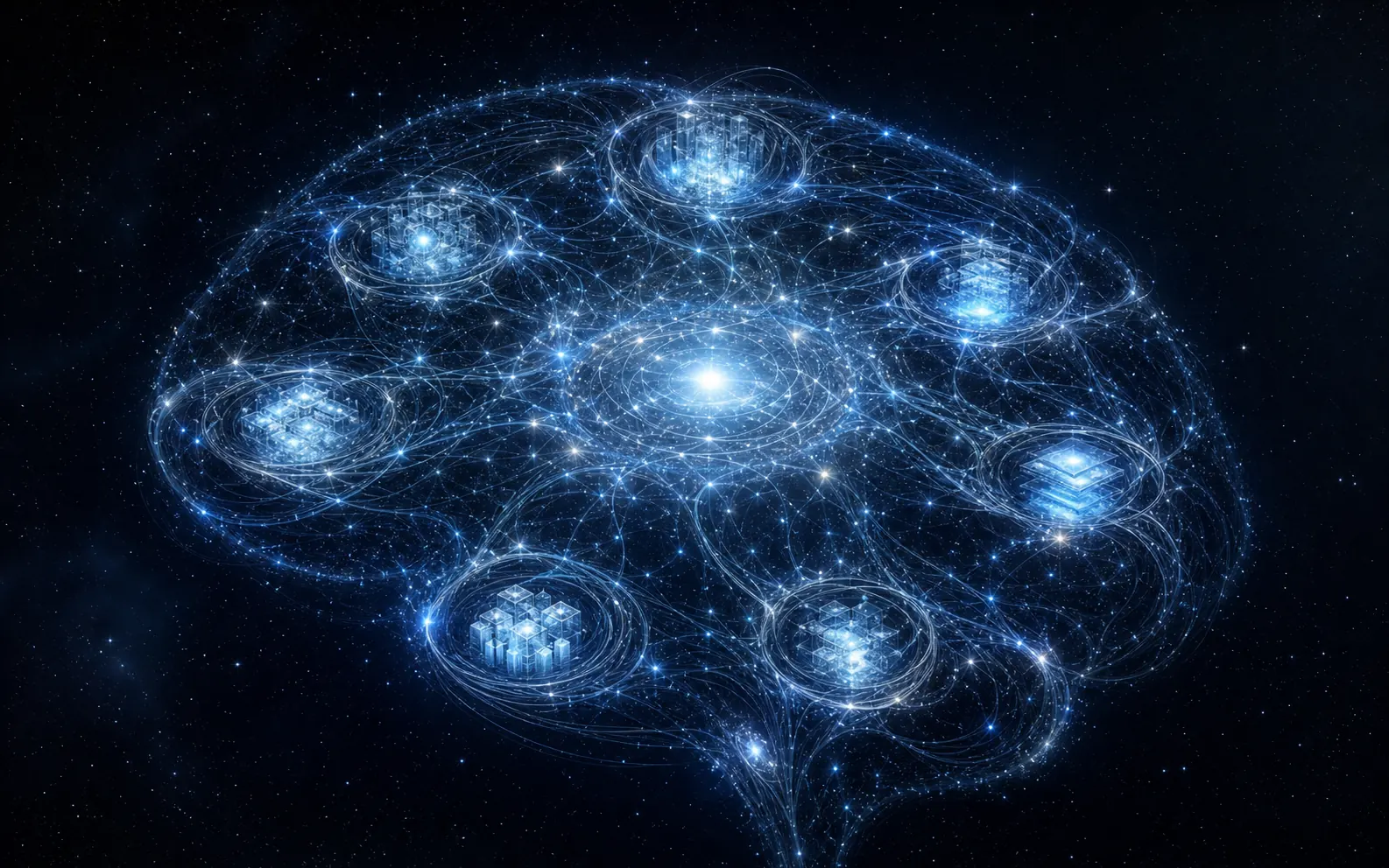 Brain Galaxy — vizual povezanog poslovnog znanja